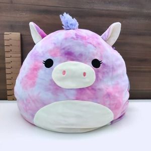 SQUISHMALLOW 16” TIE DYE Willow the PEGASUS Plush Toy